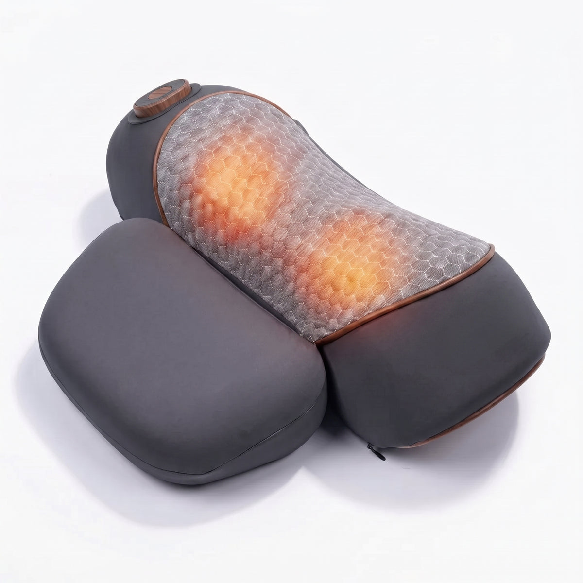 Somvane 3-in-1 Neck Comfort Pillow – Heated, Vibrating & Cervical Stretch