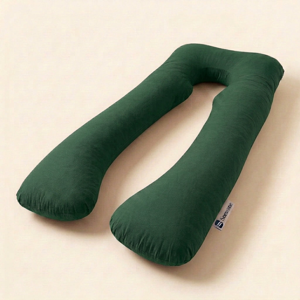 Somvane Extra Long U-Shaped Body Pillow