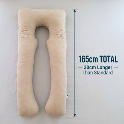 Somvane Extra Long U-Shaped Body Pillow