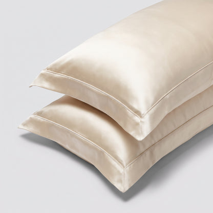 Mulberry Silk Pillowcase Twin Pack – 100% Pure 22 Momme Silk