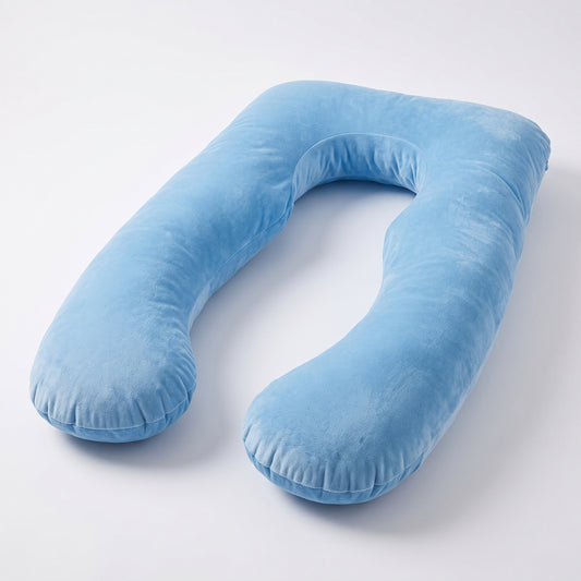 Kids U-Shaped Support Pillow – Soft Sleep Pillow for Independent Sleep