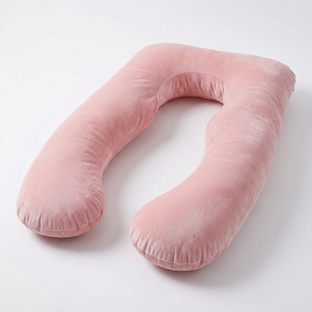 Kids U-Shaped Support Pillow – Soft Sleep Pillow for Independent Sleep
