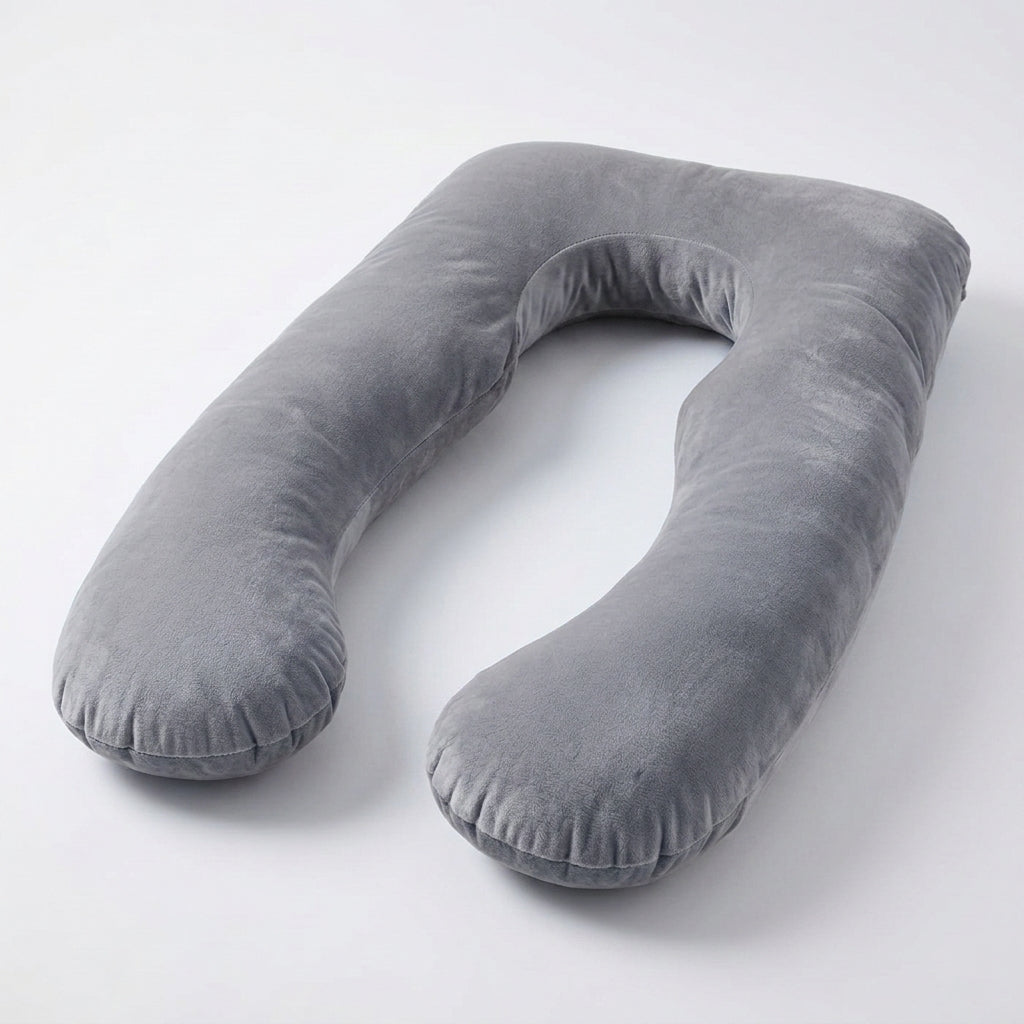 Kids U-Shaped Support Pillow – Soft Sleep Pillow for Independent Sleep