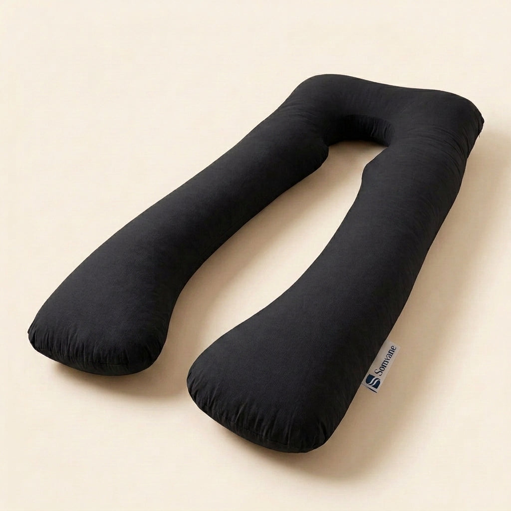 Somvane Extra Long U-Shaped Body Pillow