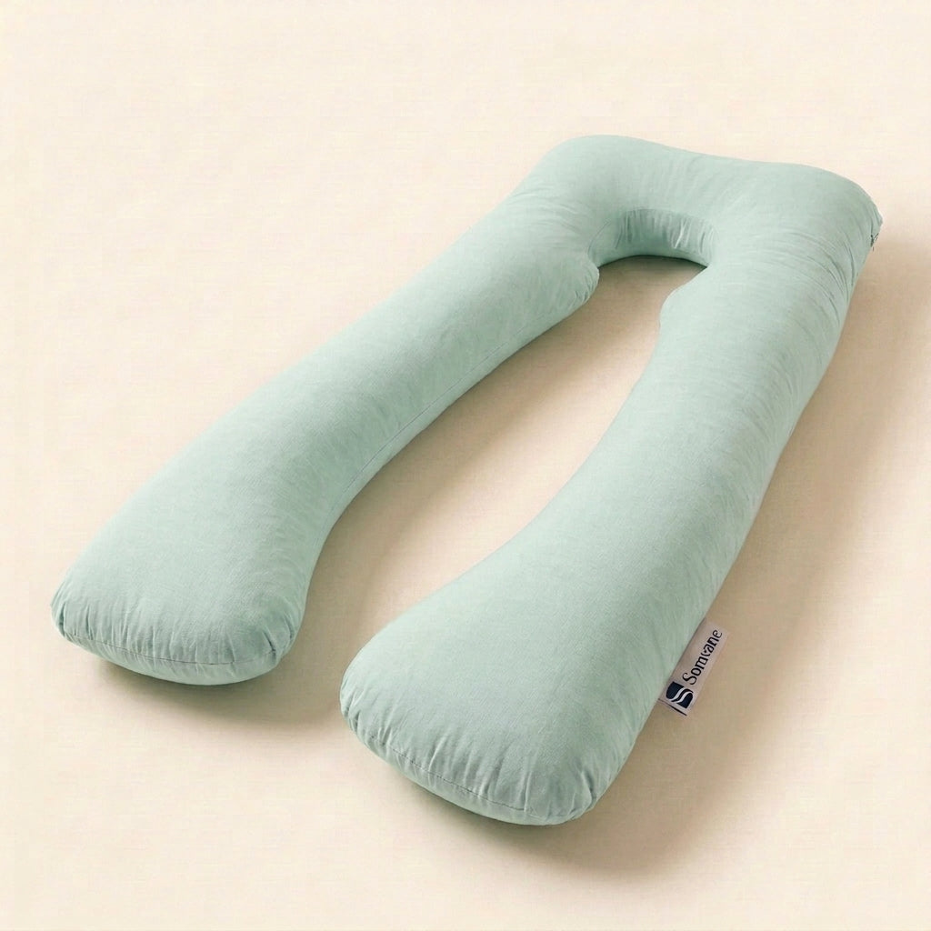 Somvane Extra Long U-Shaped Body Pillow