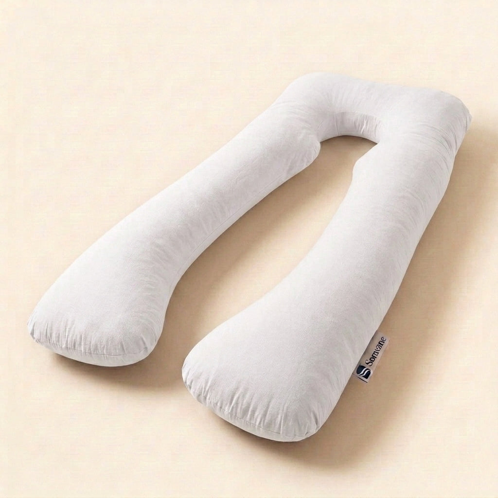 Somvane Extra Long U-Shaped Body Pillow
