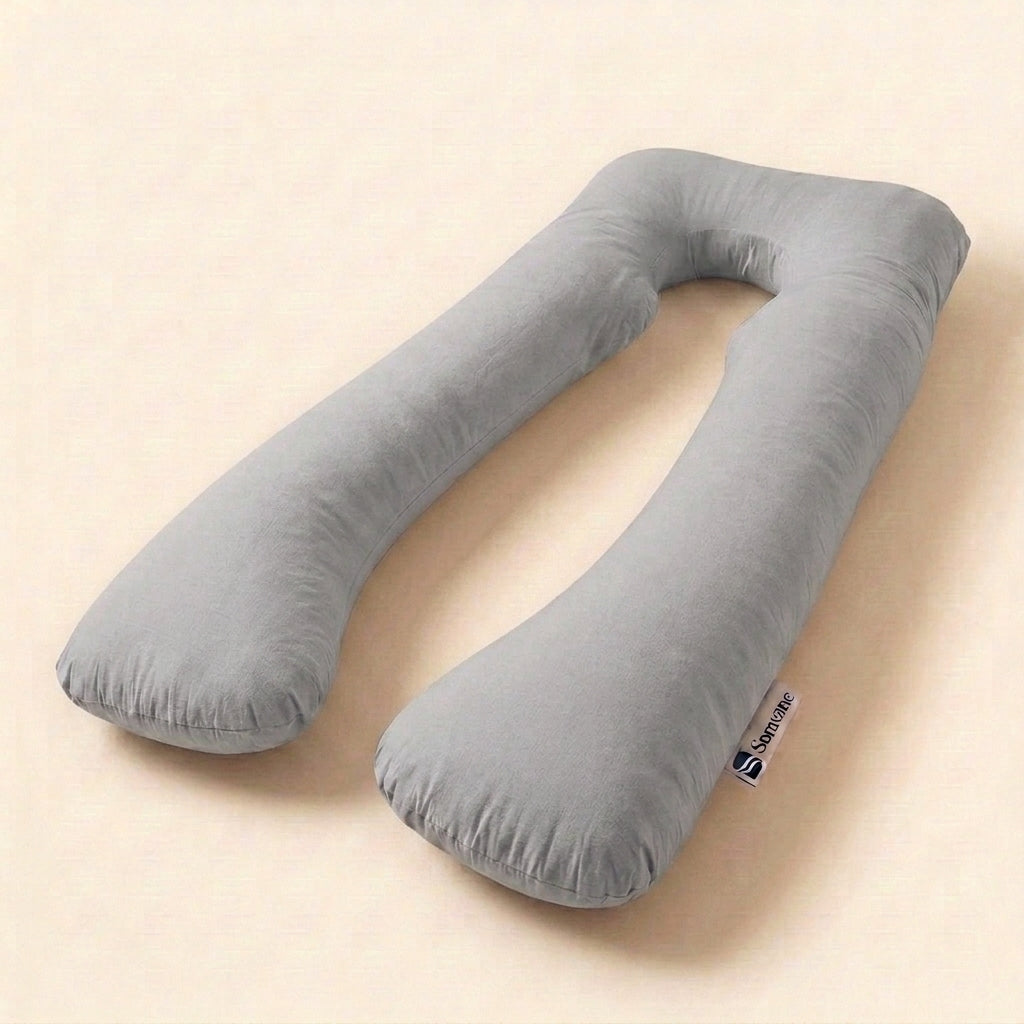 Somvane Extra Long U-Shaped Body Pillow
