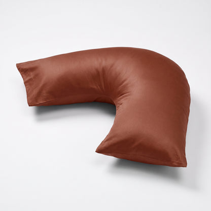 Cotton Sateen U-Shaped Body Pillowcase – 500TC Luxe Comfort