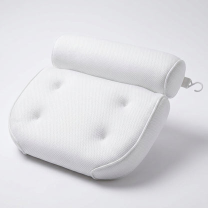 Bath Pillow – Soft Neck & Back Comfort Cushion with Suction Cups